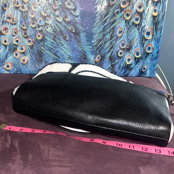 Vintage Kate Spade Colorblock Pebbled Leather Crossbody/Clutch Bag - Image 7