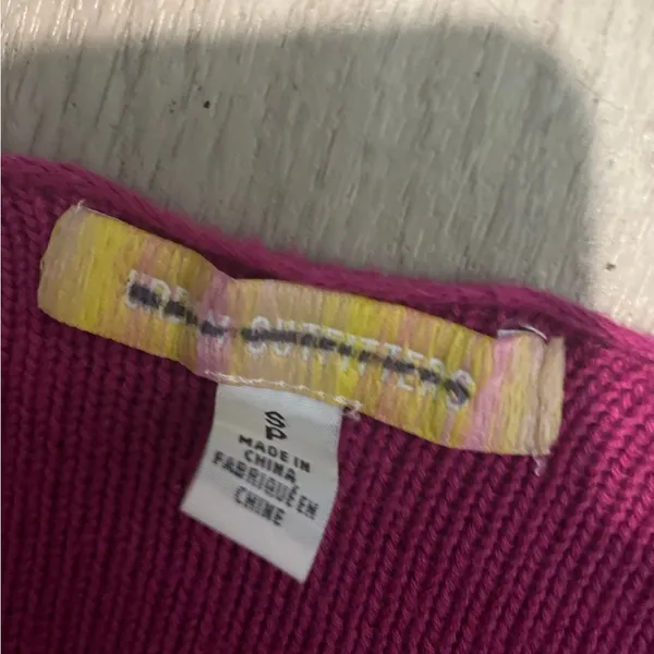 Urban outfitters Pink Knit Cropped Cardigan - Image 2