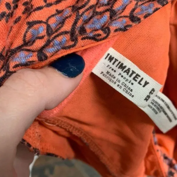 Free People Tribal Print Bandeau Bralette - Image 2