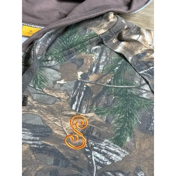 EUC Womens SHE outdoors camo hoodie hunting‎ hiking fleece size XL - Image 8