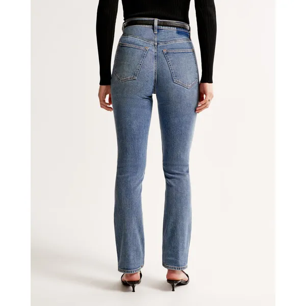 Abercrombie & Fitch Ultra High Rise 90s Slim Straight Jean NWT SIZE 31/12S - Image 3