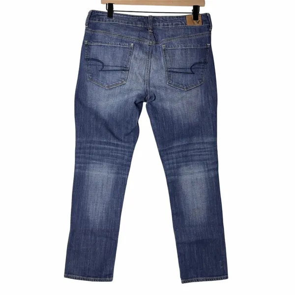 American Eagle Skinny Jeans Mid-Rise Stretch Denim Women's size 12 - Image 2