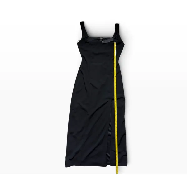Lulus Women Black midi Dress Size Medium - Image 8