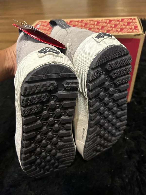 VANS Sk8-hi top MTE gray waterproof hiking lace up shoes sneakers sz 8.5 new - Image 6