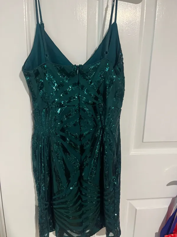 Lulus green bodycon mini homecoming dress - Image 3