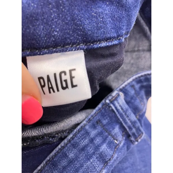 Paige Wide Leg Jeans‎ Women 26 Blue High Rise Trouser Denim - Image 3