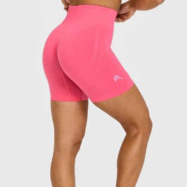 Oner Active “Peony” Pink Effortless Seamless Shorts - Image 2