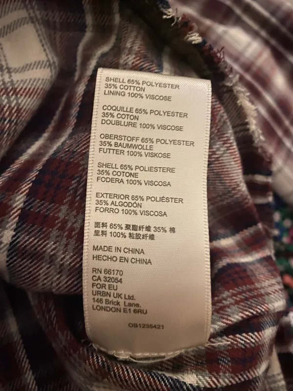 Free People Plaid Blazer - Image 6