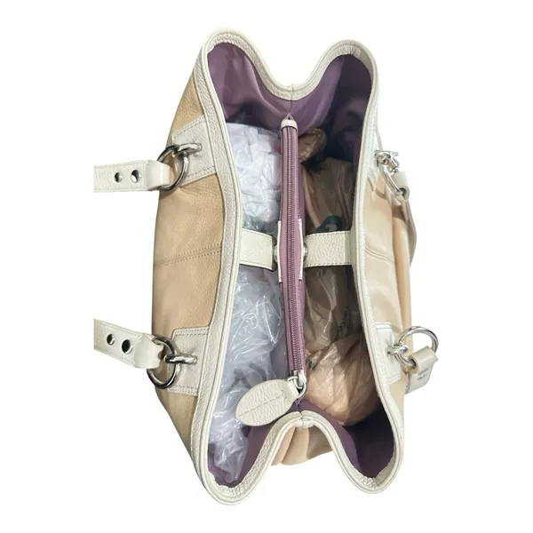 Coach Penelope Beige Tan Leather Tote Shoulder Bag F19264 Y2K - Image 14