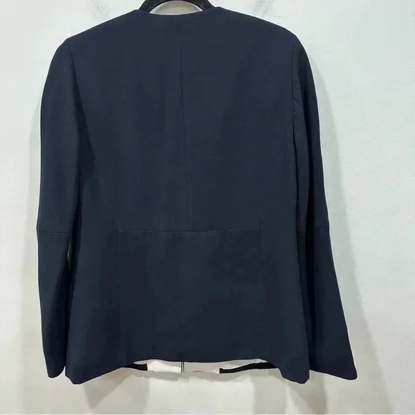 Freeport studio navy blue blazer Size 10p - Image 3
