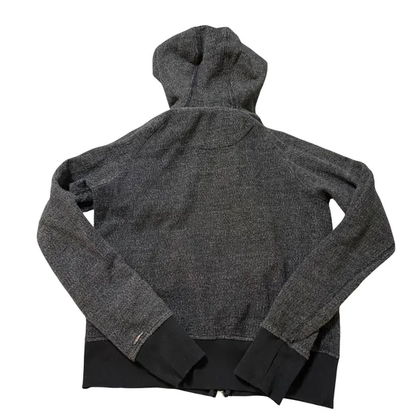 Roots Park City Full‎ Zip Hoodie Jacket Charcoal Gray Size Large Beaver - Image 9