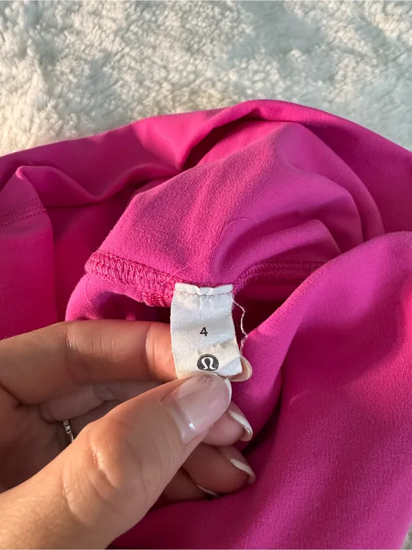 Lululemon Align High-Rise Crop 21” Leggings Sonic Pink Size 4 - Image 5