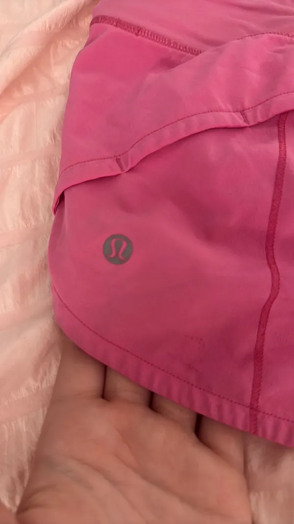 Sonic Pink Lululemon Speed Up Shorts 2.5" Low-Rise - Image 6