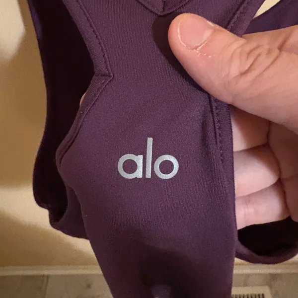 Alo Yoga Select Tank Top in Dark Plum - Image 5