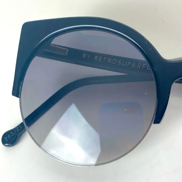 RetroSuperFuture Lucia Black Phv Sunglasses - Image 8