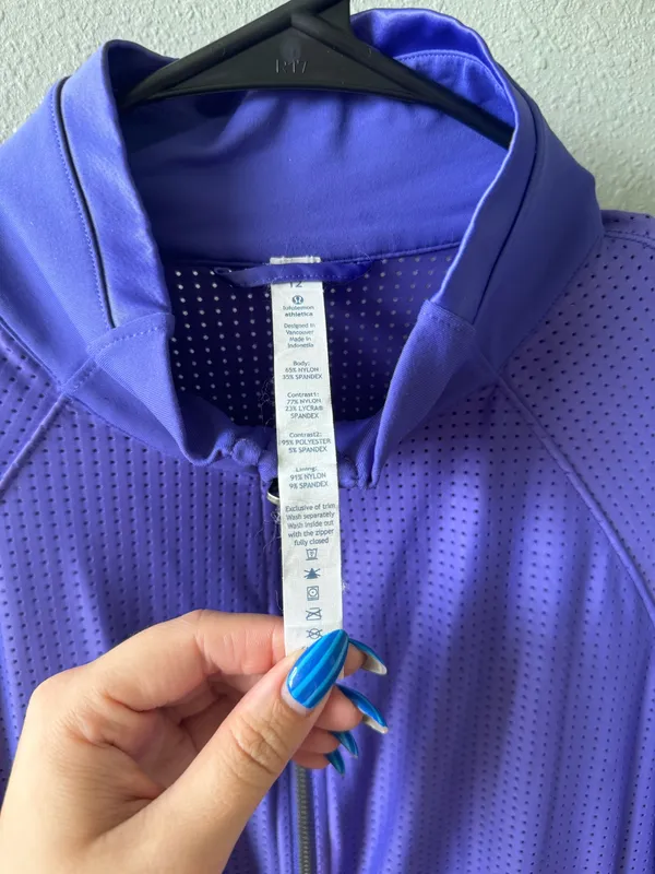 Lululemon Sweaty or Not Mesh Zip-up Jacket - Image 3