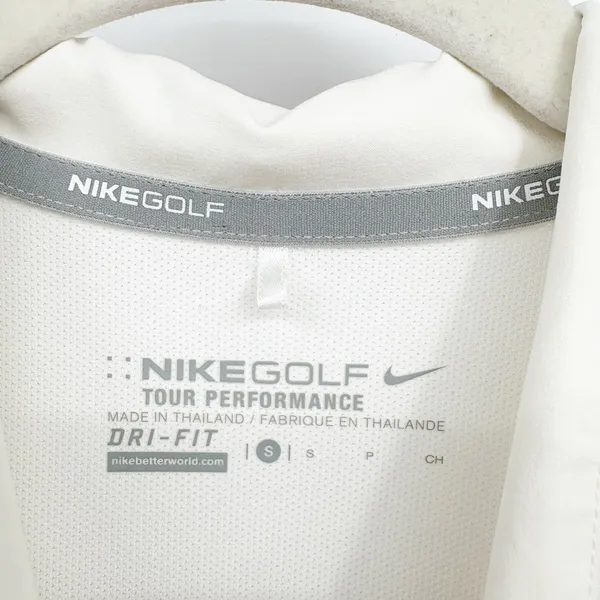 Nike Womens White Dri-FIT Tour Performance Golf Pickleball Polo Dress Size S - Image 4