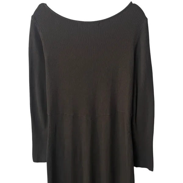 Free People Beach‎ Trixie Sweater Maxi Dress Ribbed Coastal Minimalist Chic M - Image 7