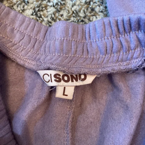Ci Sono Lavender Sweatpants - Image 2