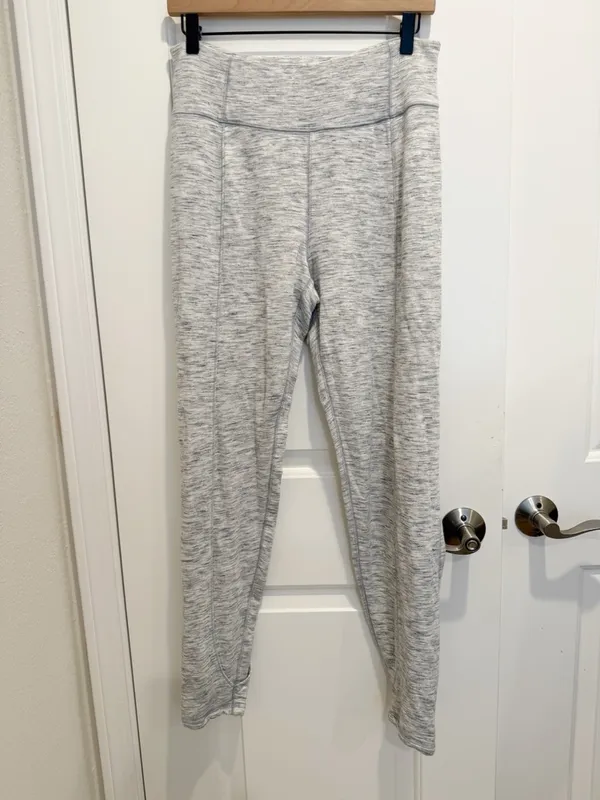 FREE PEOPLE FP MOVEMENT Hybrid Exposed Seam High‎ Rise Leggings Gray Size Small - Image 4