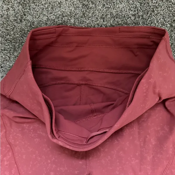Lululemon Track and Train Short 8" *Embossed in Speckle Emboss Soft Cranberry 6 - Image 6
