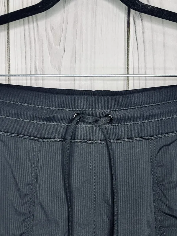 CRZ YOGA Womens Black Lightweight On-The-Go Jogger Pants Drawstring Size L (12) - Image 4