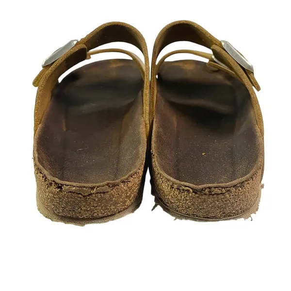 Birkenstock Arizona Gold Sandals 38 Womens‎ 7 has some wear - Image 7