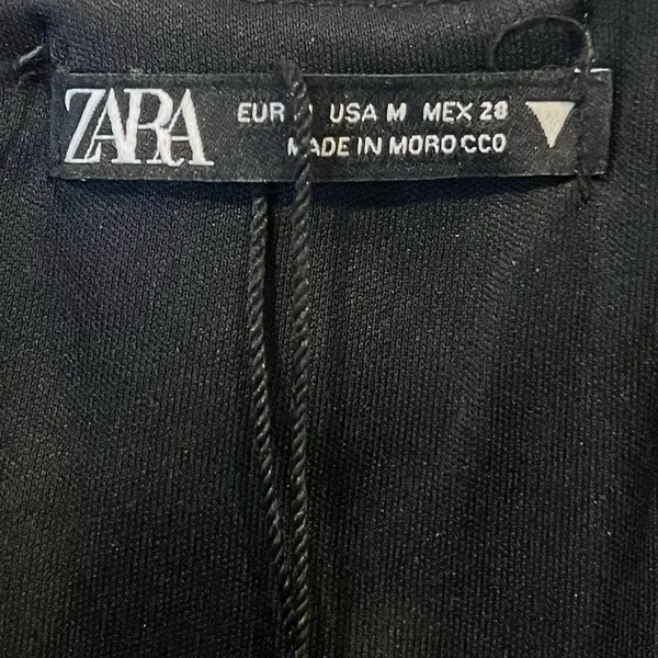 ZARA Velvet Corset Top Size Medium - Image 4