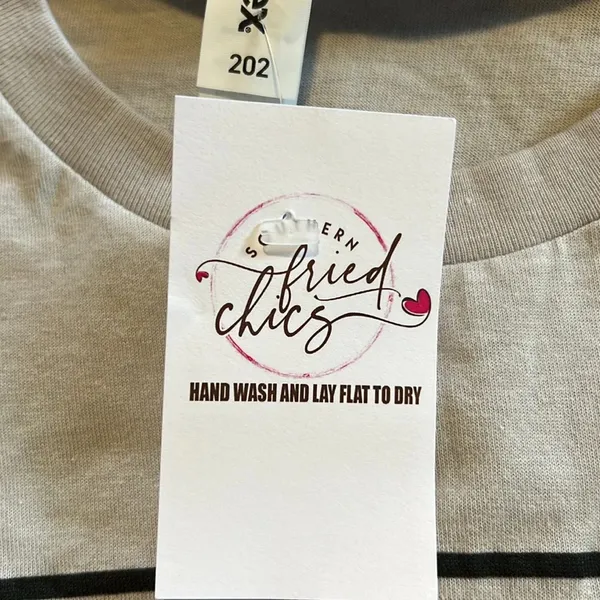 NWT Southern Fried Chicks Better Late Than Ugly Short Sleeve Womens Tshirt 1008 - Image 3