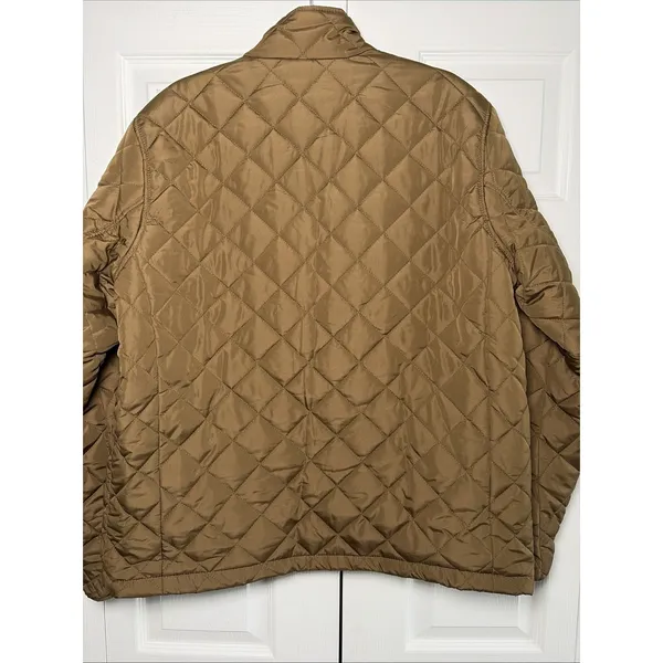 Hawke & Co Sport Quilted Jacket Womens Size‎ XL Brown Puffer Performance - Image 5