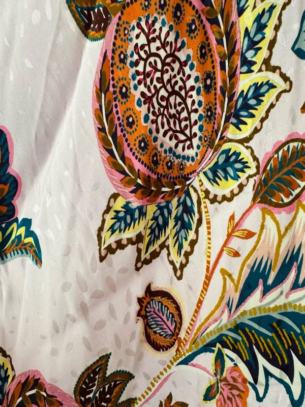 Anthropologie Kachel Flutter-Sleeve Floral Slip Maxi Dress, Size 12P - Image 10