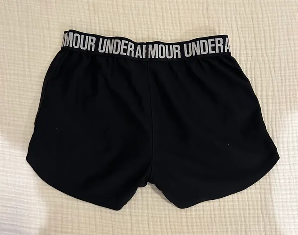 Under Armour Black Athletic Shorts - Image 2