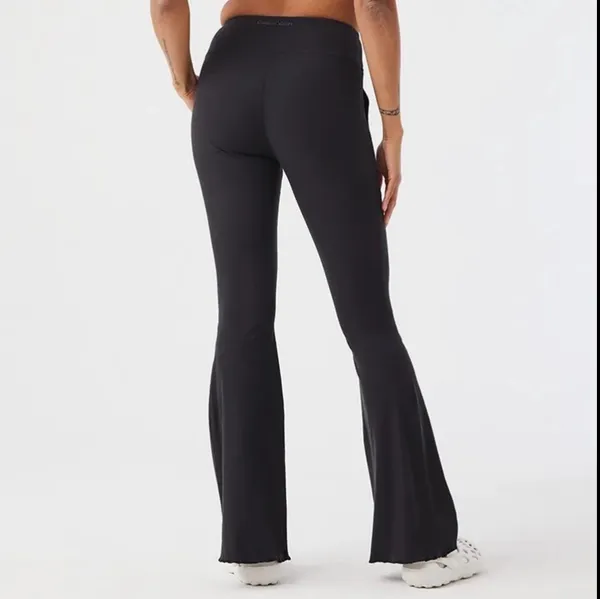 SuperForm Rib Flare Pant Black - Image 3