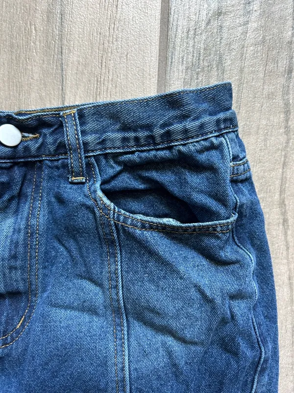 Cider Dark Blue Cargo Jeans - Image 3