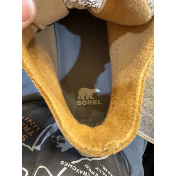 SOREL Kinetic RNEGD Caribou Waterproof Sneakers in Tawny Buff Size 10 - Image 11