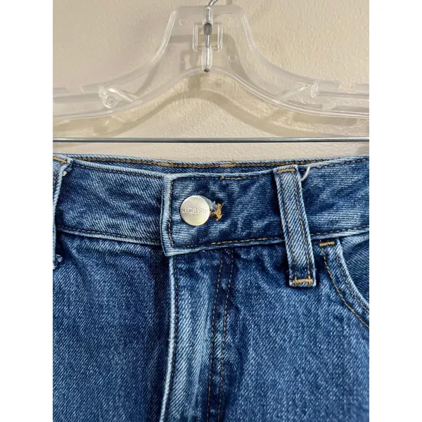 J.Crew Barrel Leg Jeans Size 31 High‎ Rise Cropped 100% Cotton Denim - Image 9