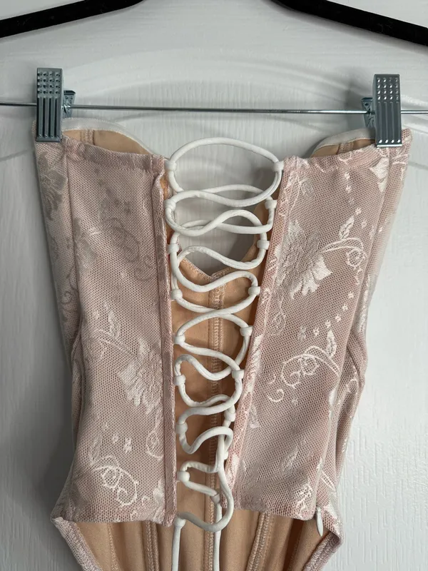 Outcast Pink Corset Top XS - Image 4