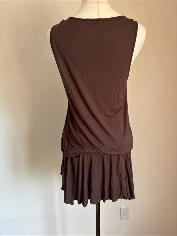 Cache Embellished Brown Mini Dress - Image 3
