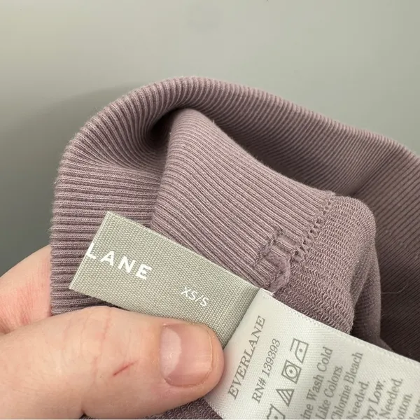 Everlane The Seamless High Rise‎ Leggings in Dusty Purple Size XS/S NEW - Image 10