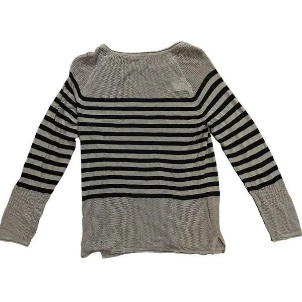 525 America black & light brown‎ knit sweater sz small - Image 2