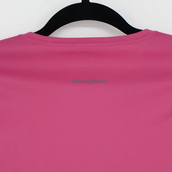 Patagonia Women's Pink Long Sleeve Shirt Size Lage‎ Base Layer Outdoor Hiking - Image 12