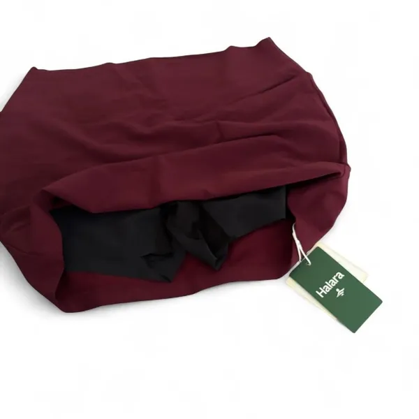 Halara burgundy active skort in size XL Red - Image 5