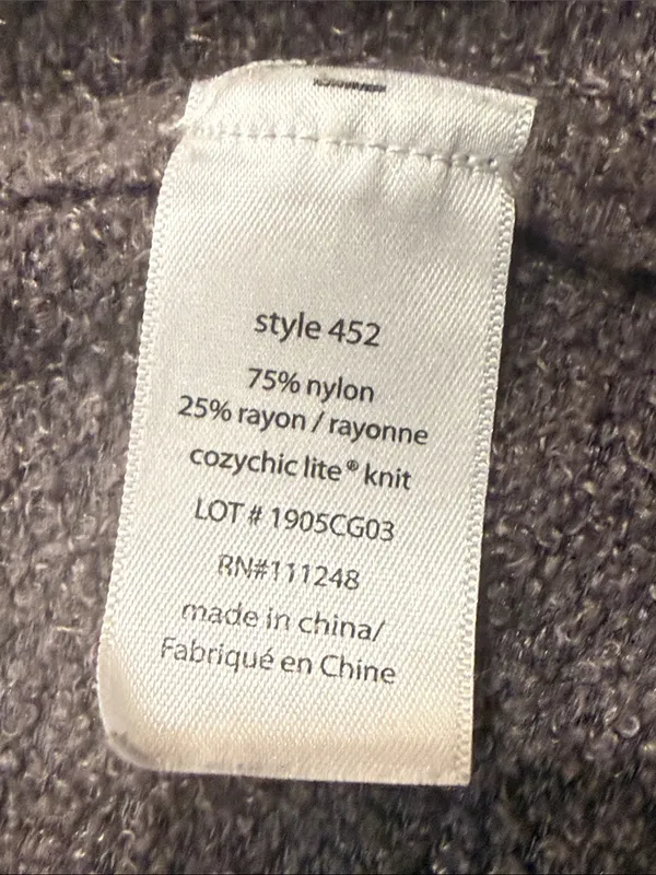 Barefoot Dreams cozy chic lite open cardigan sweater size medium. - Image 4