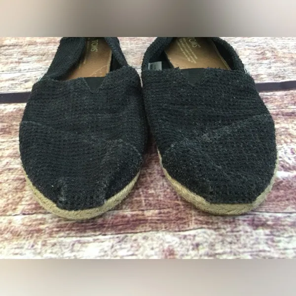 Black Toms Shoes Womens Size‎ 8.5 - Image 4