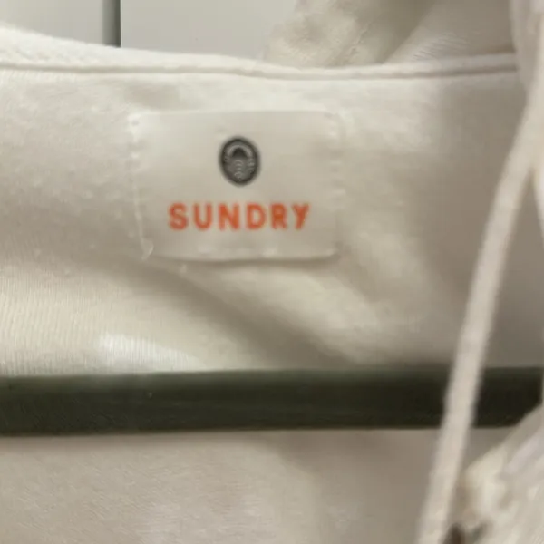 Sundry white hoodie - Image 2