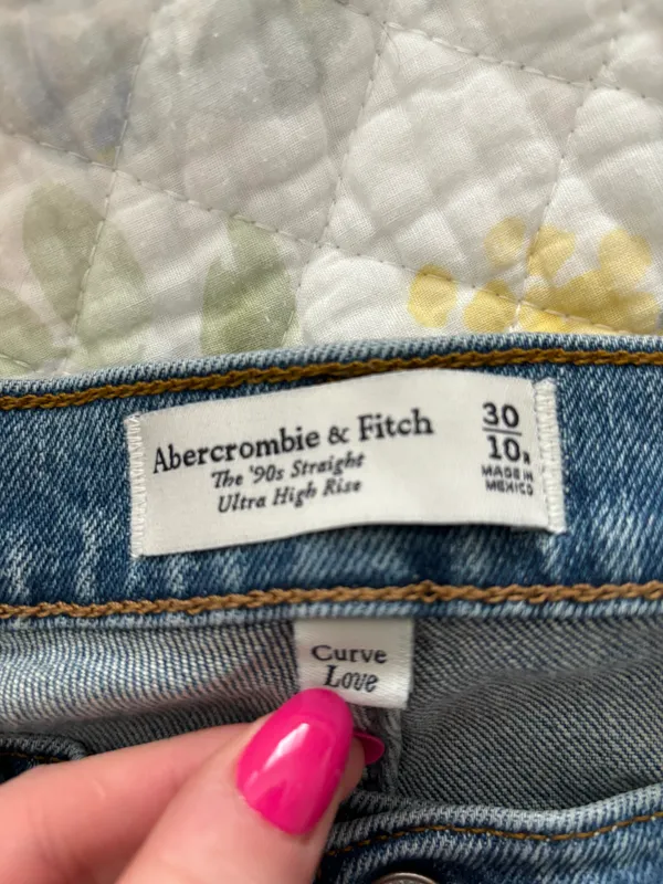 Abercrombie 90s Ultra High Rise Jeans - Image 5