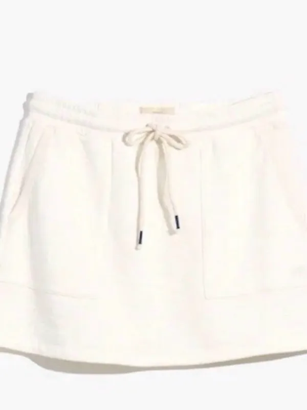Madewell MWL Pull-On
Drawstring Skirt - Image 3