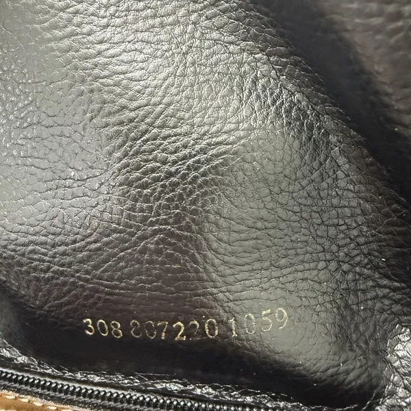 Vintage FENDI Bag Checkered Original Design Crossbody Luxury - Image 4