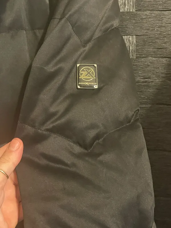 ZeroXposur Jacket Womens Size Lg Black Puffer Down Lined Full Zip w/hood - Image 11