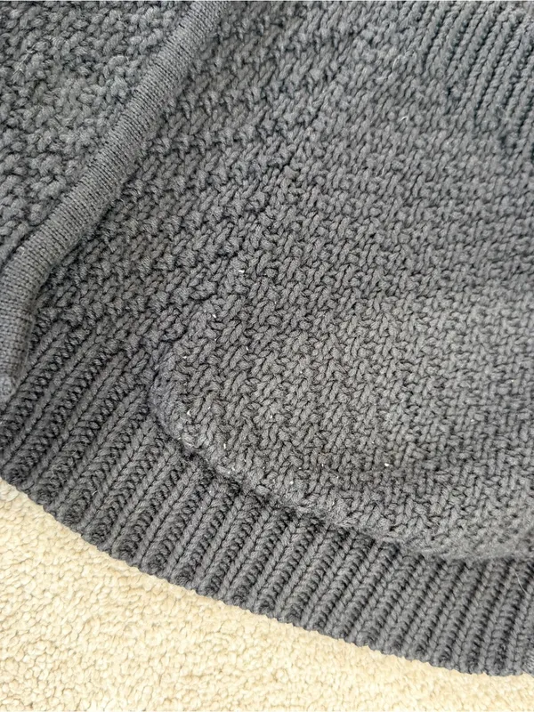 Lululemon Women’s Post Practice Cardigan Knit Sweater Longsleeve in Black XL - Image 13